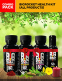 BigRocket Men's Health Kit (Pack of 4) Pure Ayurvedic with No Side Effects | ✔️ Best Saving Deal