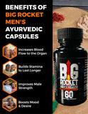 BigRocket Men's Health Kit (Pack of 4) Pure Ayurvedic with No Side Effects |  ✔️ Best Saving Deal