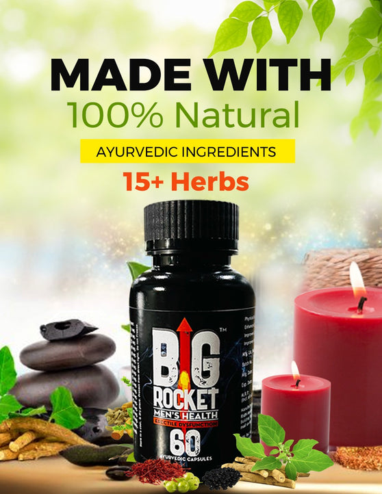 Combo Pack - Erectile Dysfunction (नपुंसकता के इलाज की दवा + तेल) Pure Ayurvedic with No Side Effects